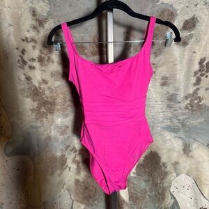 Vibrant Pink One-Piece Swimsuit